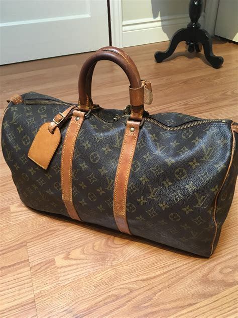 Louis Vuitton Keepall Used 